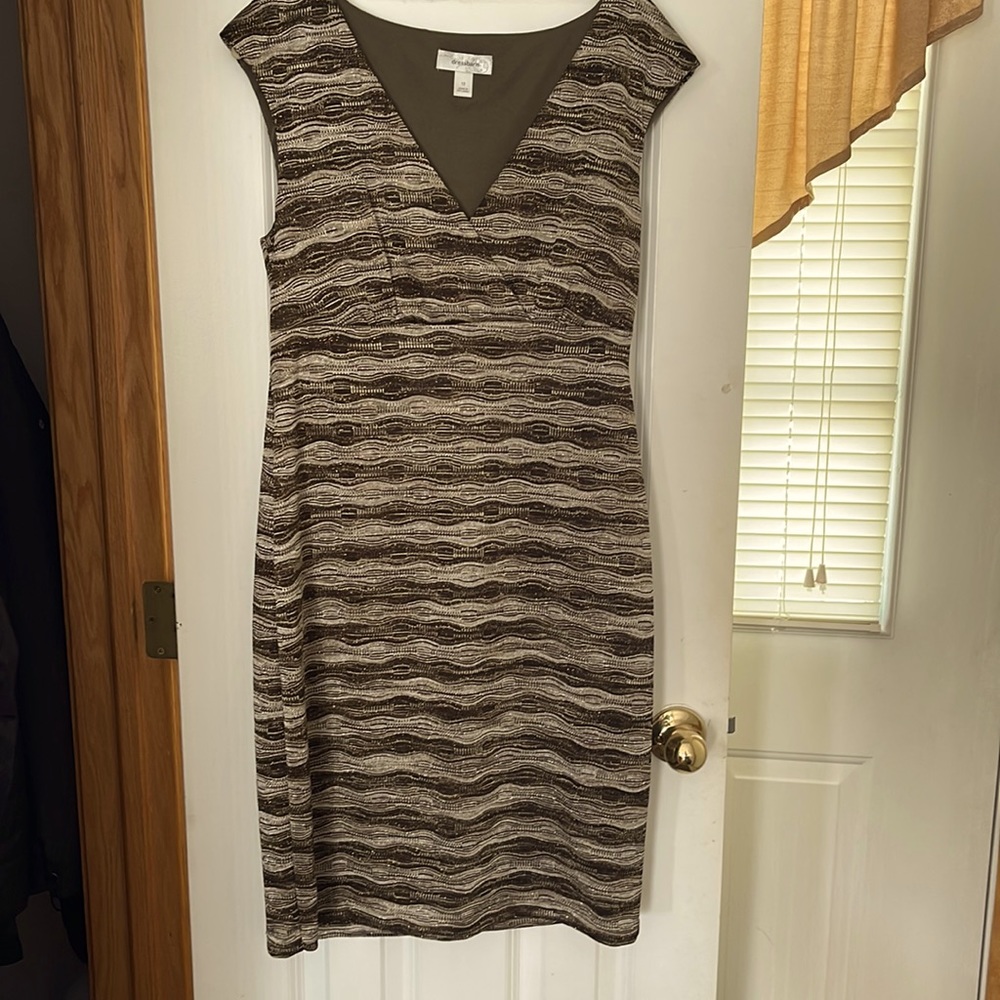 Woman’s sleeveless dress